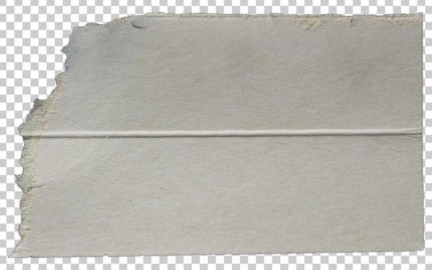 Papel rasgado bordes rasgados con fondo transparente lágrima de papel png