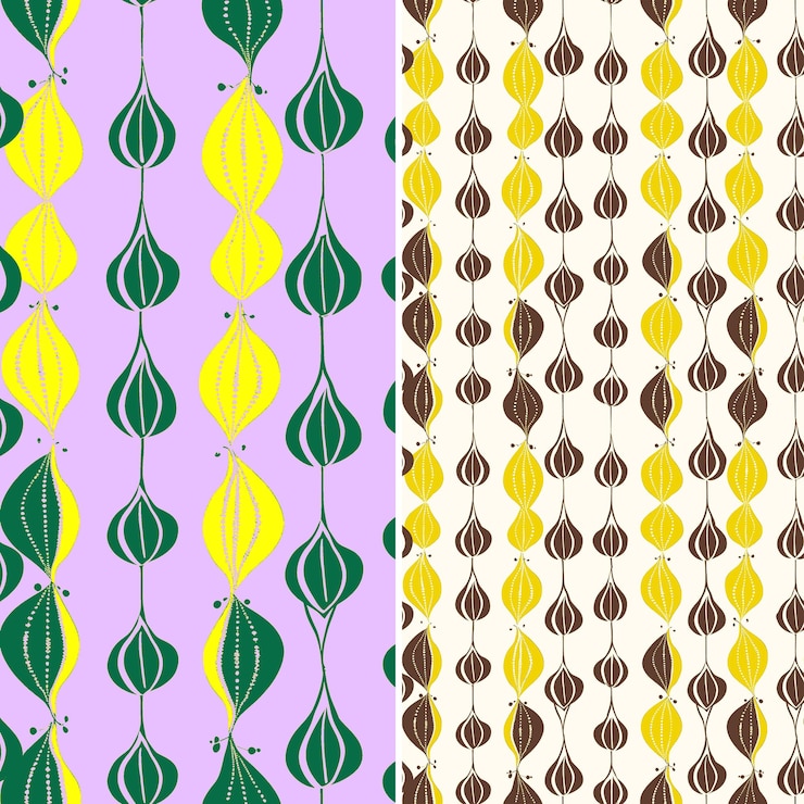 PSD el papel tapiz púrpura y amarillo es de la colección de arte púrpura y amarillo del año