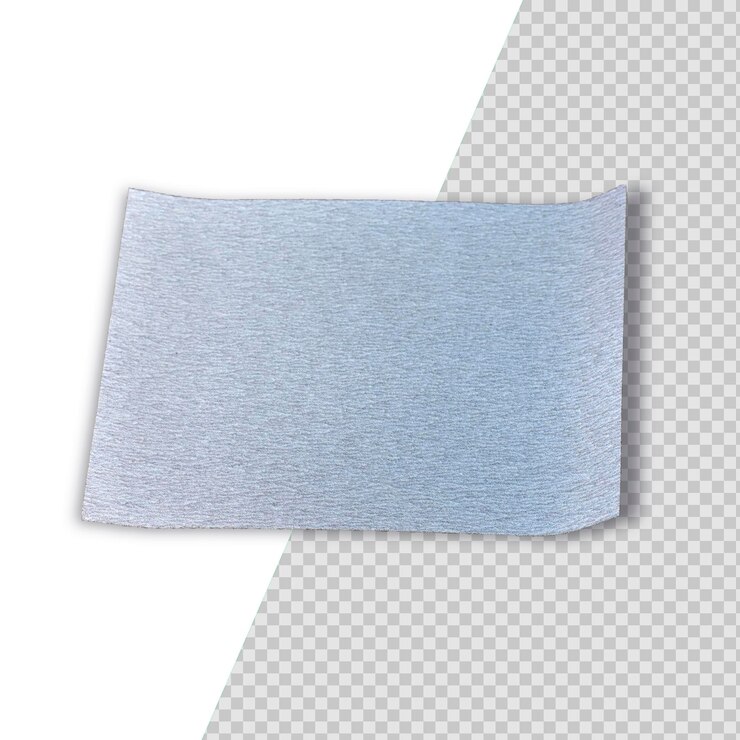 PSD papel texturizado branco duro isolado psd
