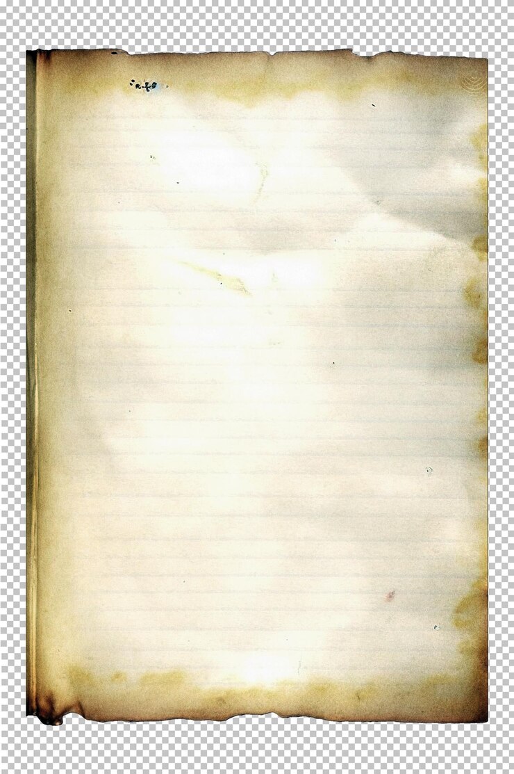 PSD papel vintage con textura envejecida y bordes rasgados envejecidos cubierta de libro de cartón marrón rústico