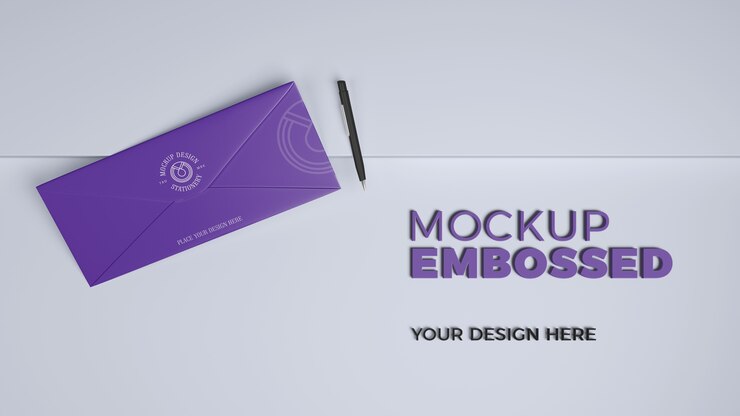 PSD papelería con una maqueta del logotipo.
