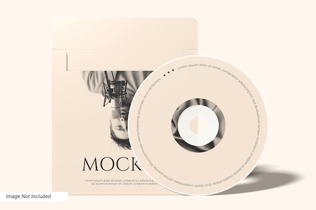 Papier-disc-hülle-cover-modell