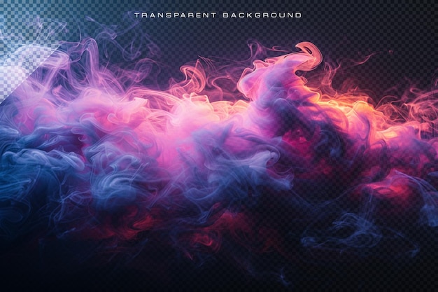 papier peint coloré avec des gradients de fumée