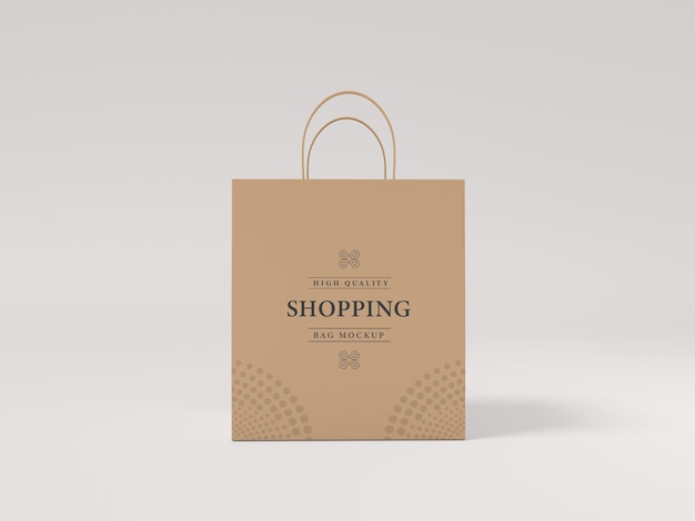 Papier-Shopping-Taschen-Branding-Mockup