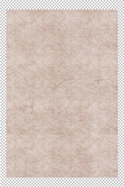 PSD papier vintage avec texture vieillie et bords vieillis déchirés couverture de livre en carton brun rustique
