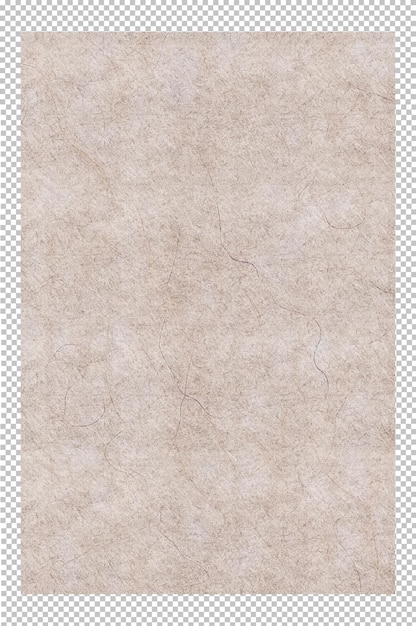 PSD papier vintage avec texture vieillie et bords vieillis déchirés couverture de livre en carton brun rustique