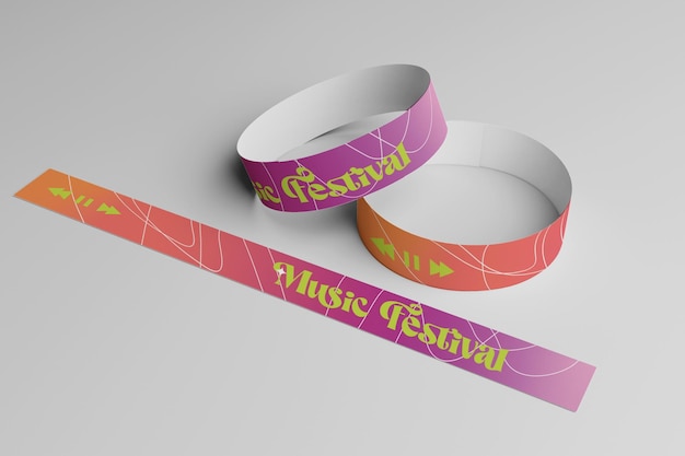 Papierarmband-Attrappe