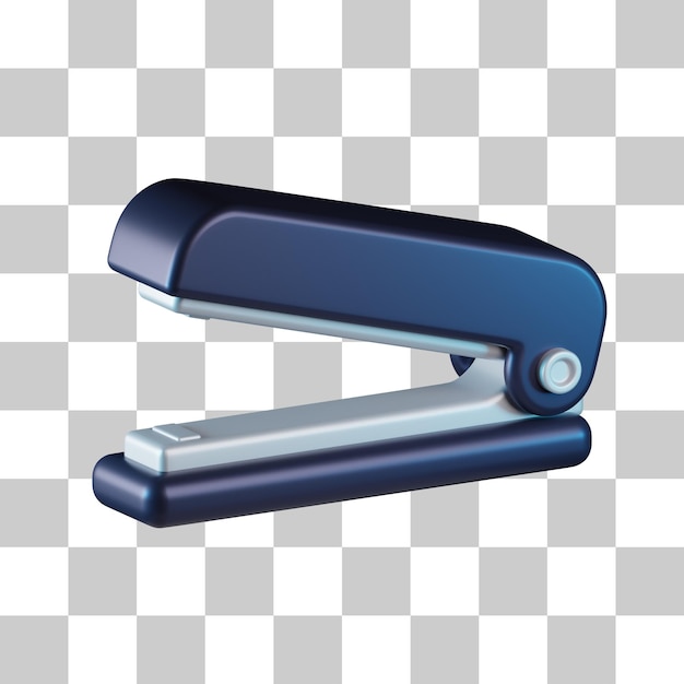 Papierhefter 3D-Symbol