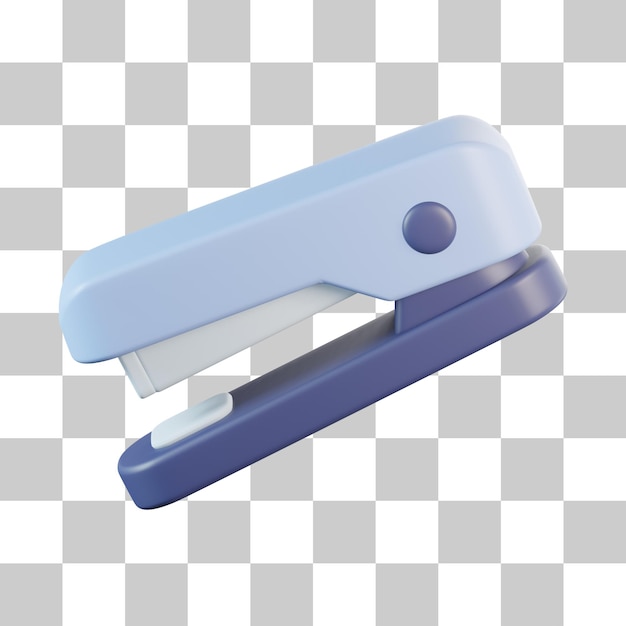 Papierhefter 3D-Symbol
