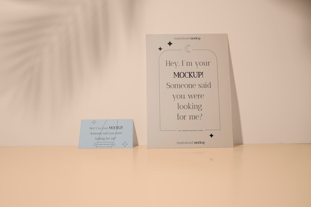 Papiermodell für Bürobedarf