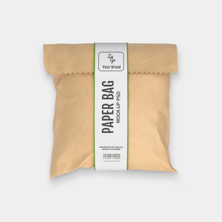 PSD papiertüte verpackung
