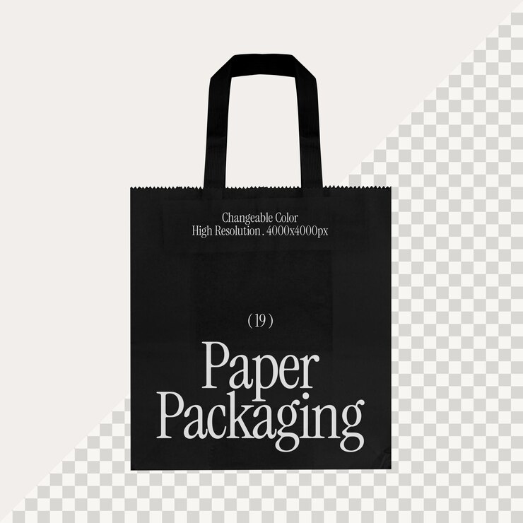 Papiertüte Verpackungsmodell