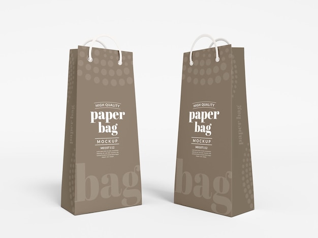 Papiertüten-verpackungsmodell
