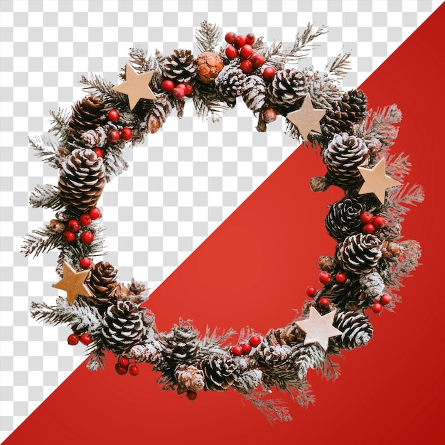 Papúa Nueva Guinea Navidad corona delgada de frutas de decoración navideña
