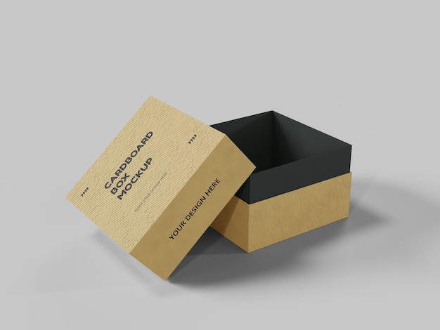 Paquete de caja de manguitos de maqueta