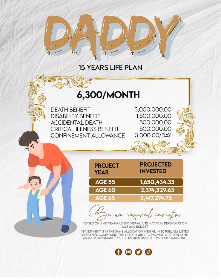 PSD paquete para la familia