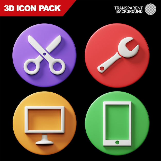 paquete de iconos 3d 14