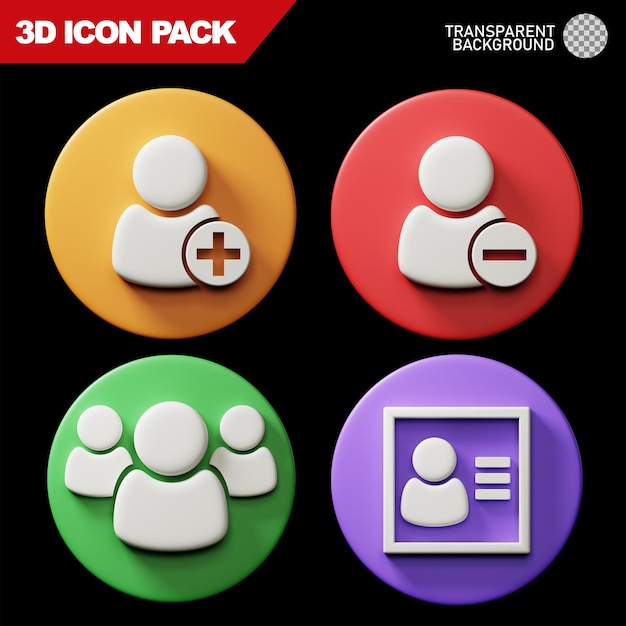 PSD paquete de iconos 3d 19