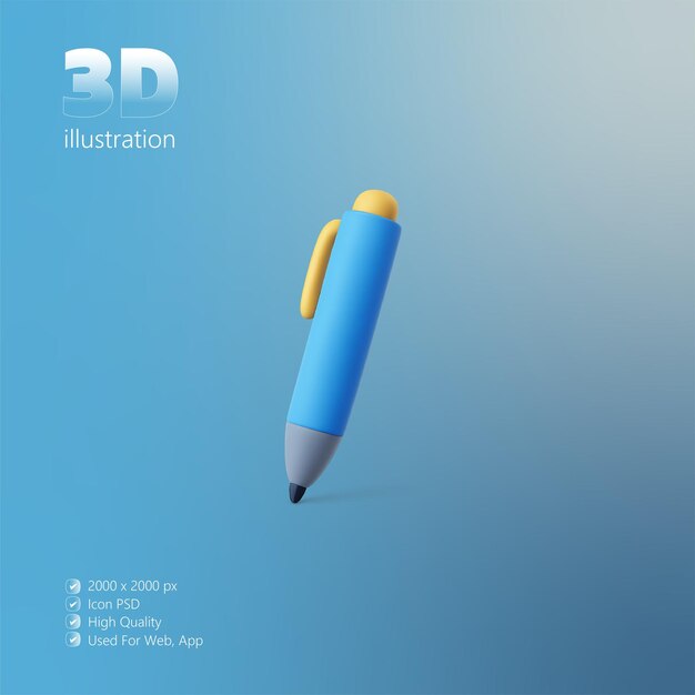 El paquete de iconos de dibujos animados en 3D
