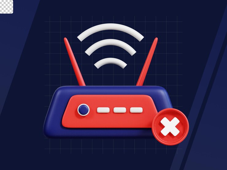 PSD paquete de iconos de estado vacío 3d sin conexión