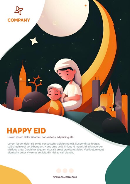 PSD paquete de plantillas psd de eid mubarak diseños versátiles para celebraciones de eid