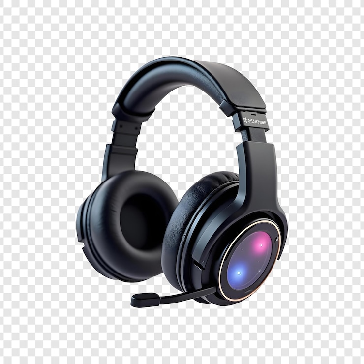 PSD un par de auriculares con la palabra auriculares en él