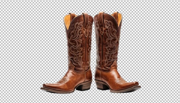 Un par de botas de vaquero de estilo occidental