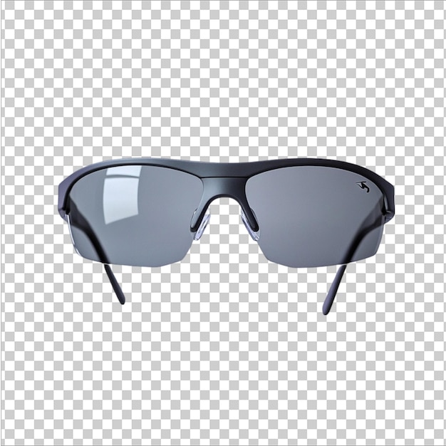 un par de gafas con una lente negra y la palabra gafas en un fondo transparente