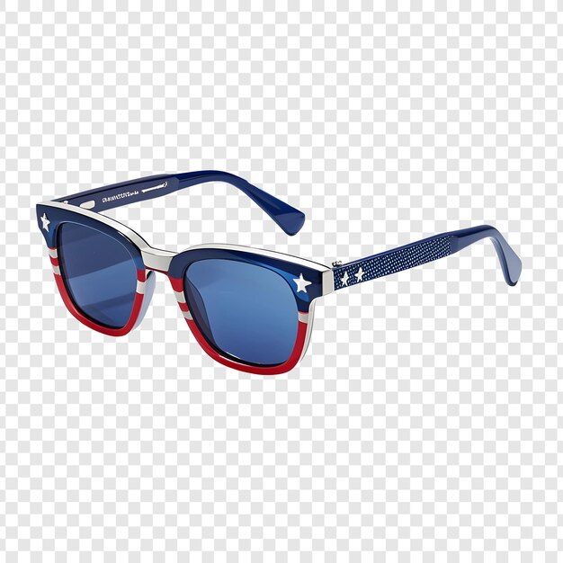 un par de gafas de sol con la palabra cita azul en la parte inferior