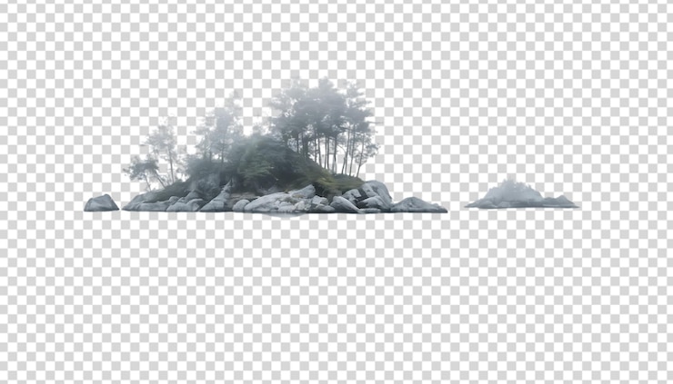 PSD el paraíso de la isla de la niebla