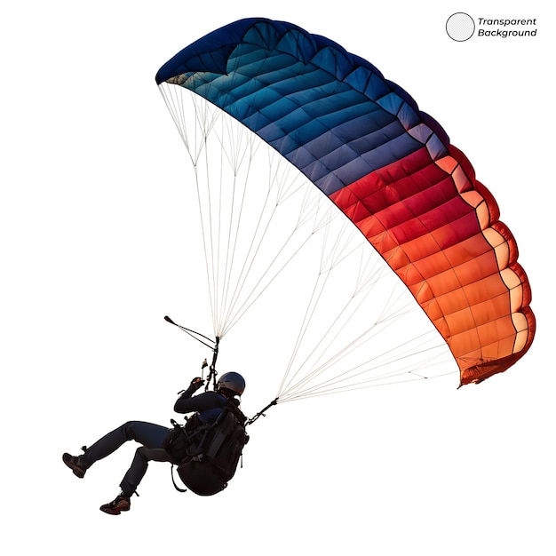 Parapente dans le ciel