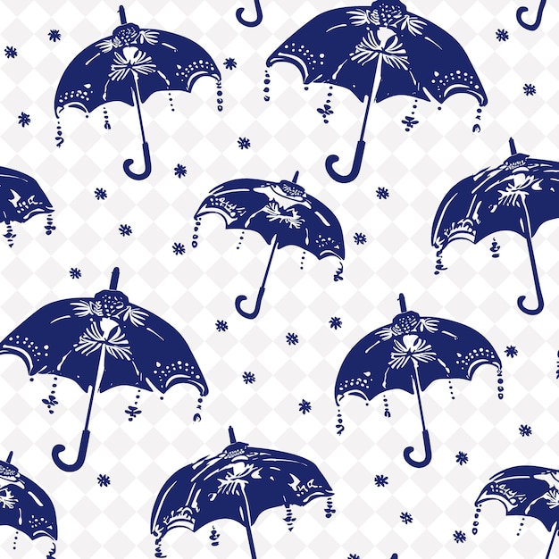 PSD un parapluie bleu avec des fleurs et le mot soleil dessus