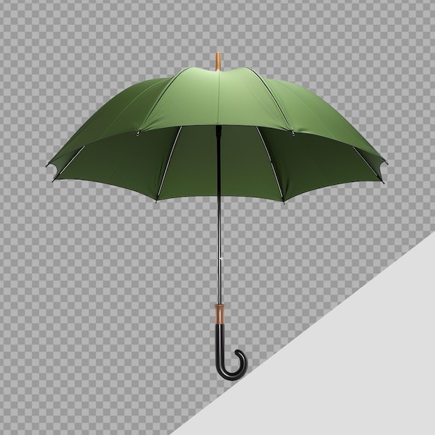 PSD parapluie png isolé sur un fond transparent