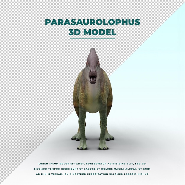 PSD parasaurolophus