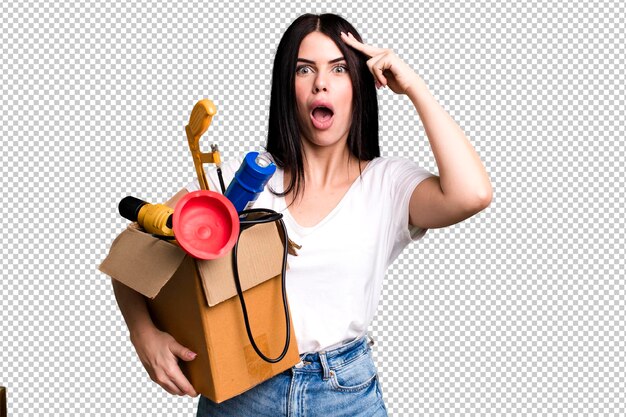 Parecer sorprendido al darse cuenta de una nueva idea o concepto