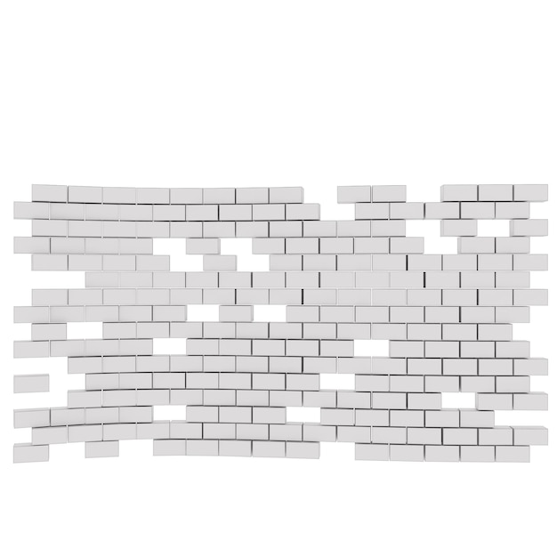 pared de ladrillo blanco de textura