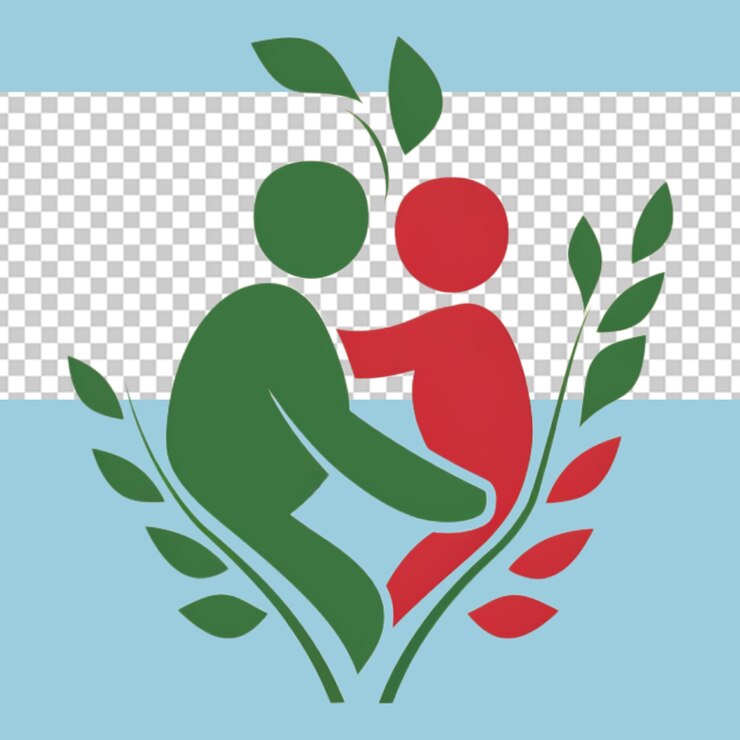 PSD parede da bondade dia de caridade png ilustração