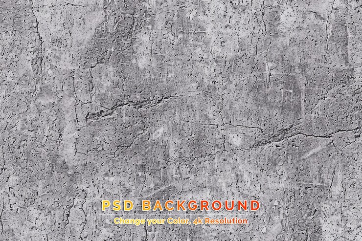 PSD parete di cemento sfondo bianco stucco grigio vernice intonaco pavimento grigio carta grunge interno