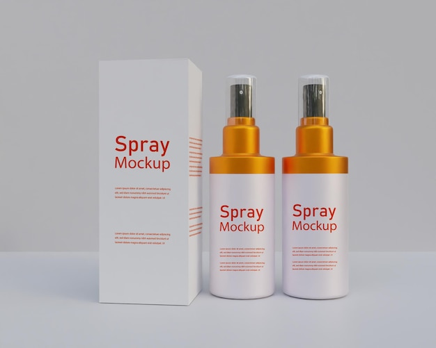 Parfüm-Spray-Mockup