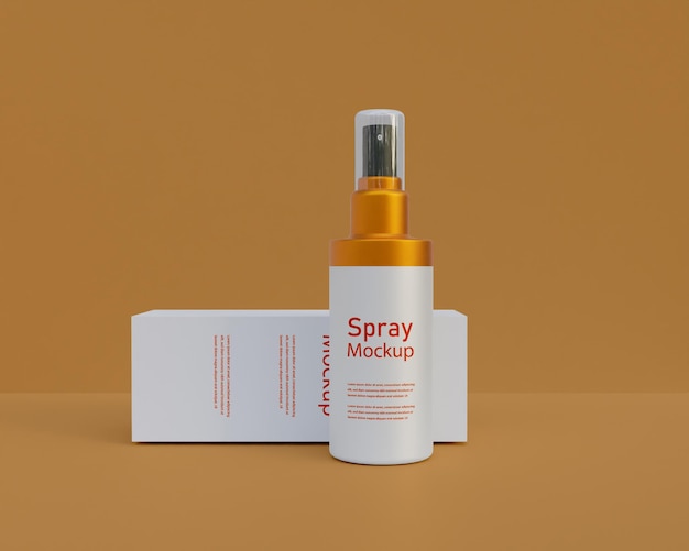 PSD parfüm-spray-mockup