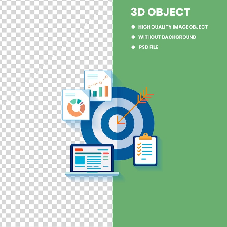 PSD partager des idées de marketing concepts de planification de la recherche concept de marketing des médias sociaux pour le marketing