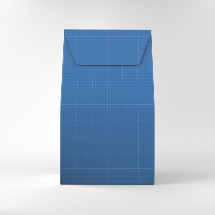 Parte delantera de la bolsa de papel pequeña