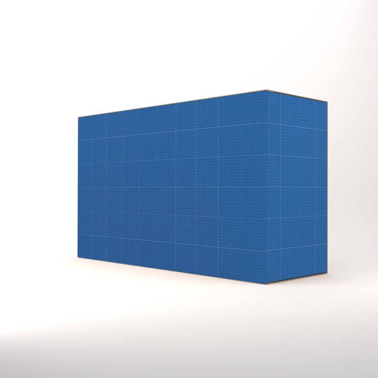 parte trasera de la caja de pastel