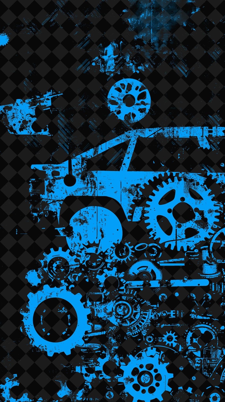 PSD partes de automóviles oxidadas con texturas metálicas desgastadas y diseños de fondo de texturas creativas de automóviles