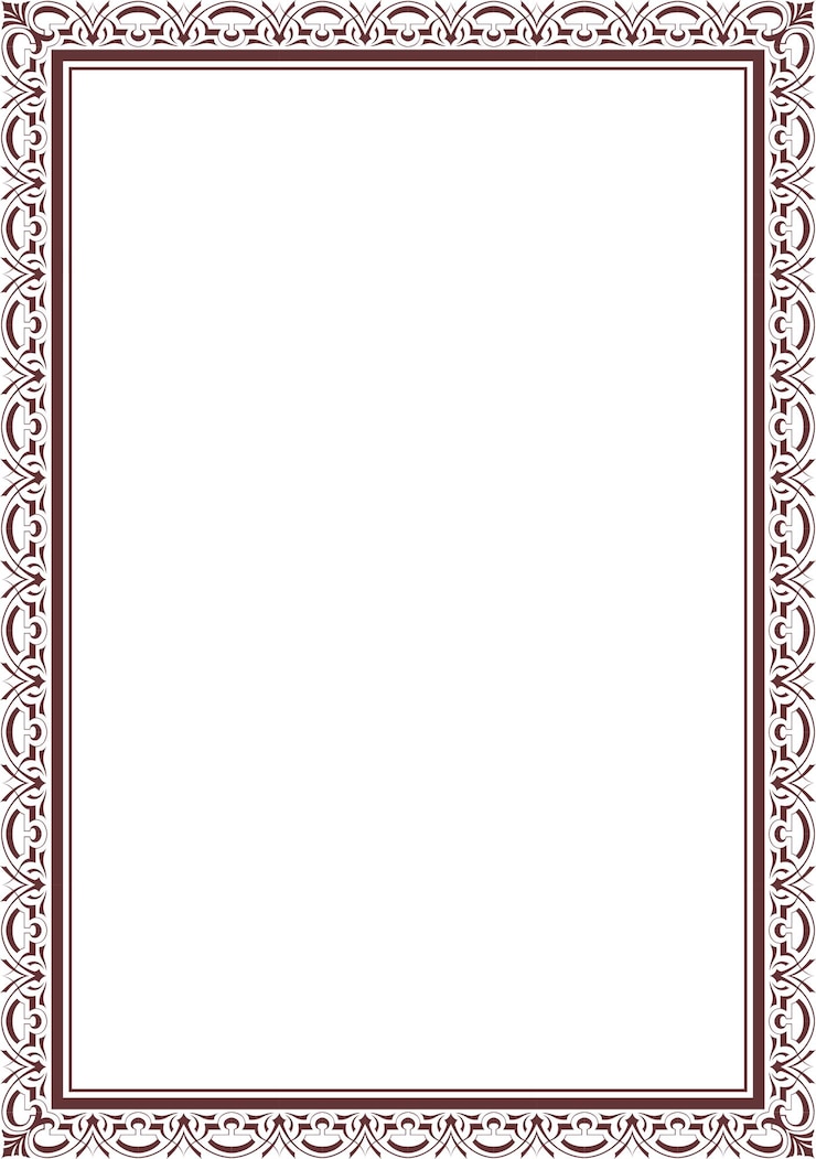 PSD partie 1 page modèle de frontière des modèles 1 à 10