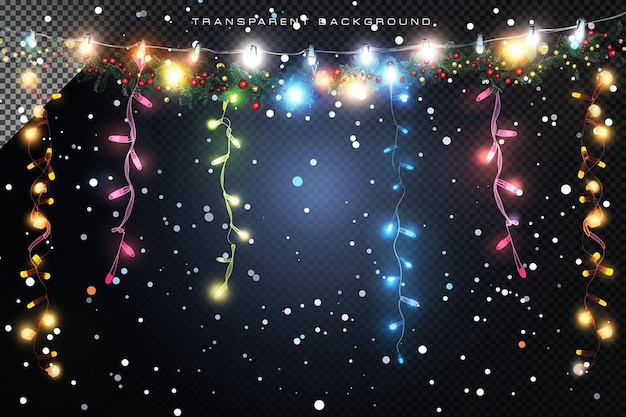 Party Glow Vibrant Garland Dekor für festliche Feiern und Geburtstage