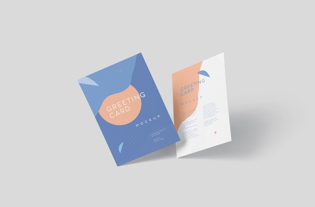 Party- und Hochzeitseinladungskarten-Mockup