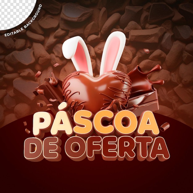 Pascoa de Oferta Chocolate Delicioso