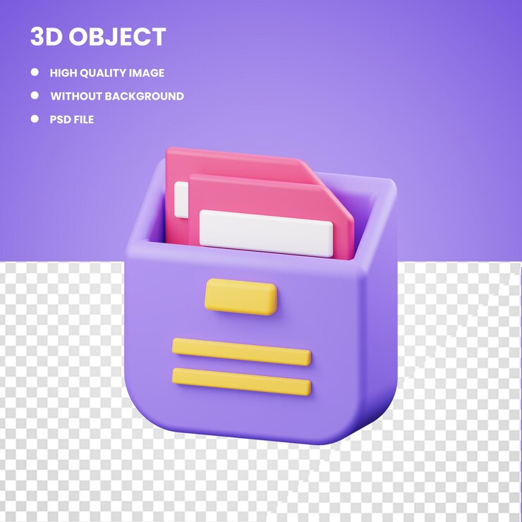 PSD pasta 3d