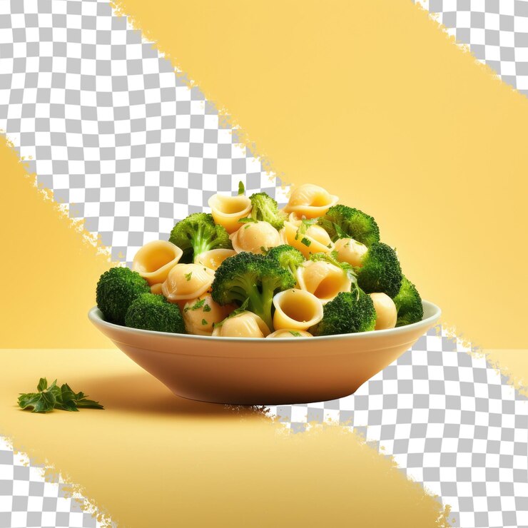 PSD pasta con brócoli